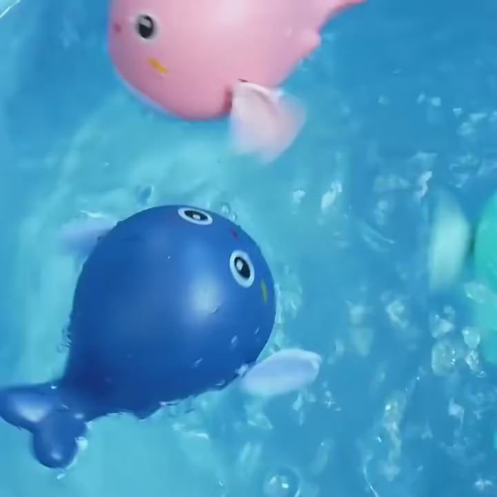Brinquedo de Banho TartaruguinhaNada Sozinha Água Banheira E Piscina Bebê